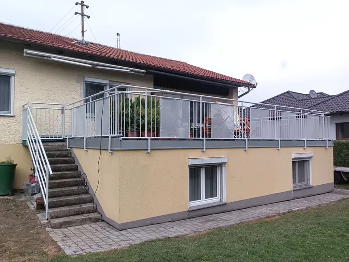 Zábradlí na terase